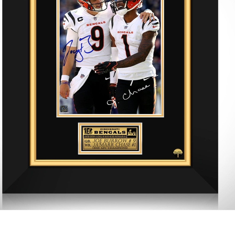 Cincinnati Bengals Framed Photo with Black Frame